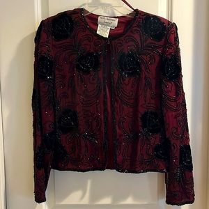 Beaded dressy cardigan